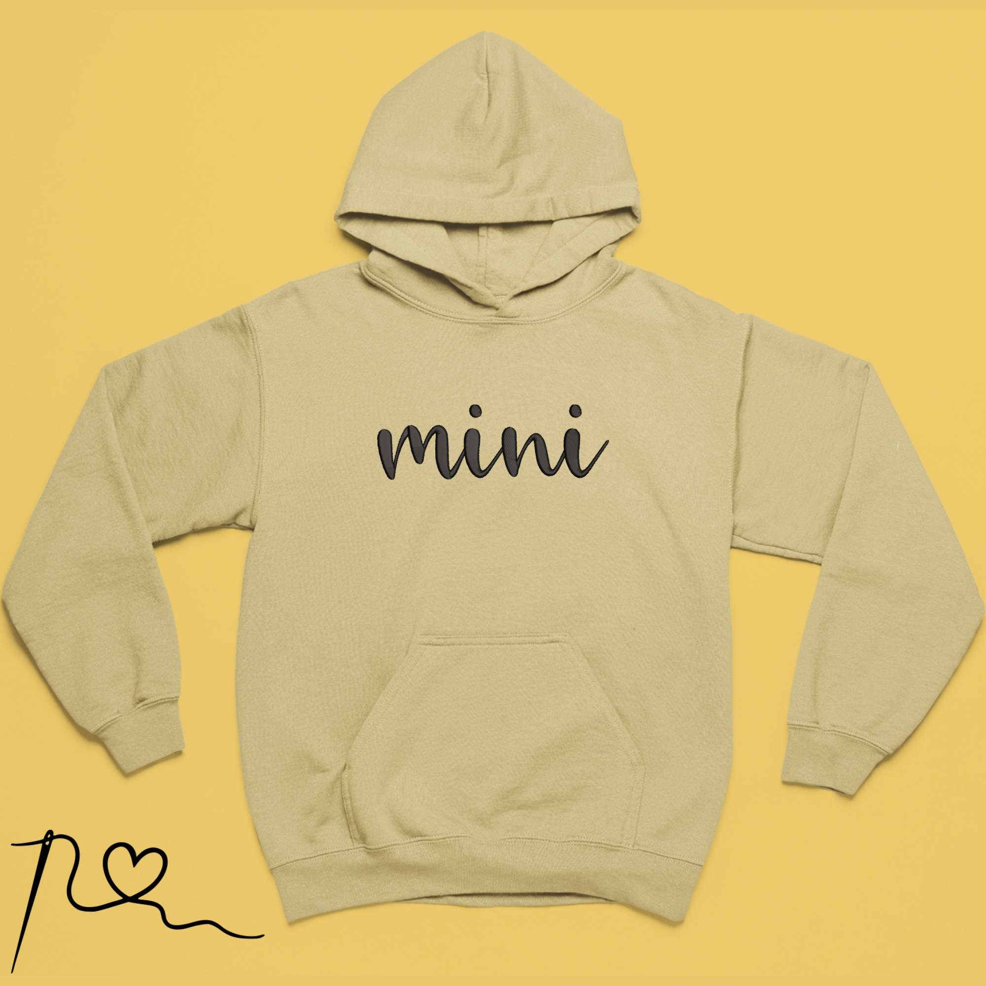 Geborduurde MINI Hoodie Kinderen